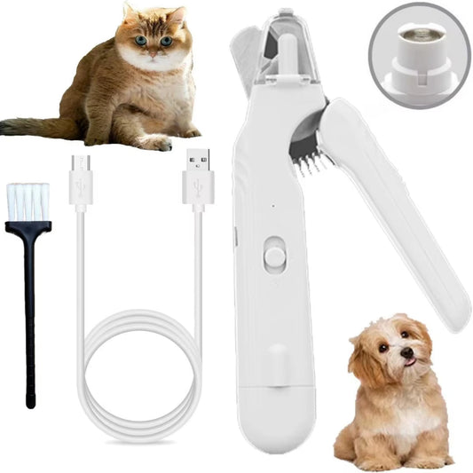 Professional Pet Nail Clippers – Safe & Precise Dog & Cat Nail Trimmer for Easy Home Grooming