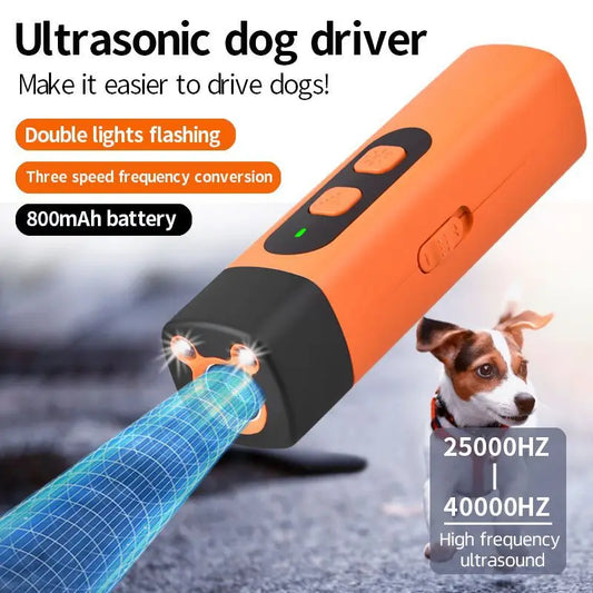Ultrasonic Dog Bark Control Device – Rechargeable Training Tool for Safe, Quiet & Effective Behavior Correction