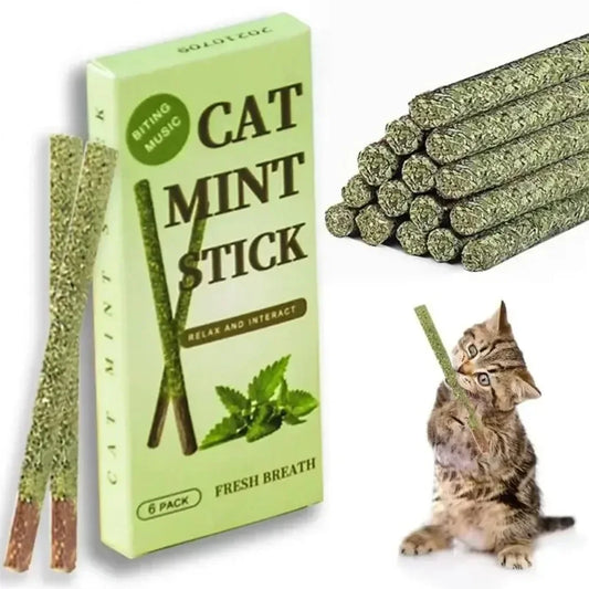 Matatabi Cat Sticks (6pcs) – Natural Silvervine Chew Toys